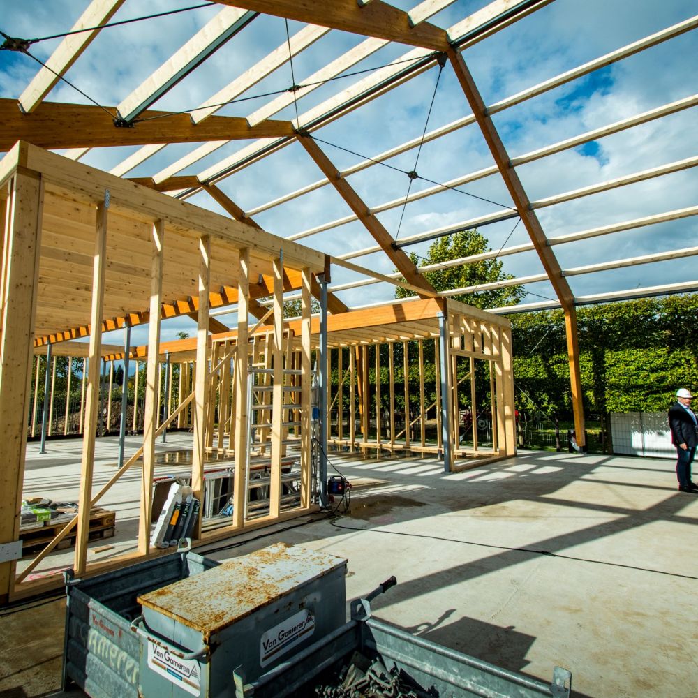 Boerderij terras Landwinkel De Woerdt