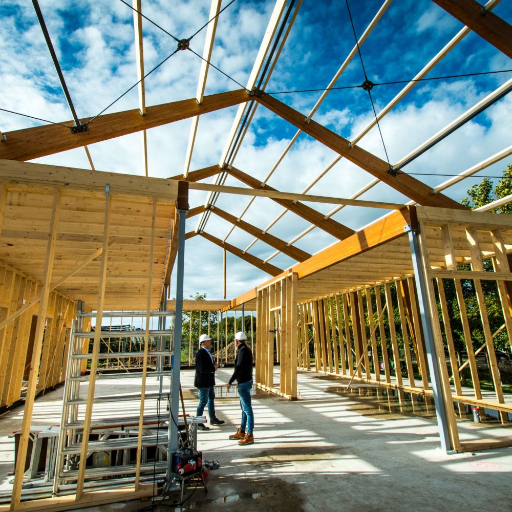 Boerderij terras Landwinkel De Woerdt