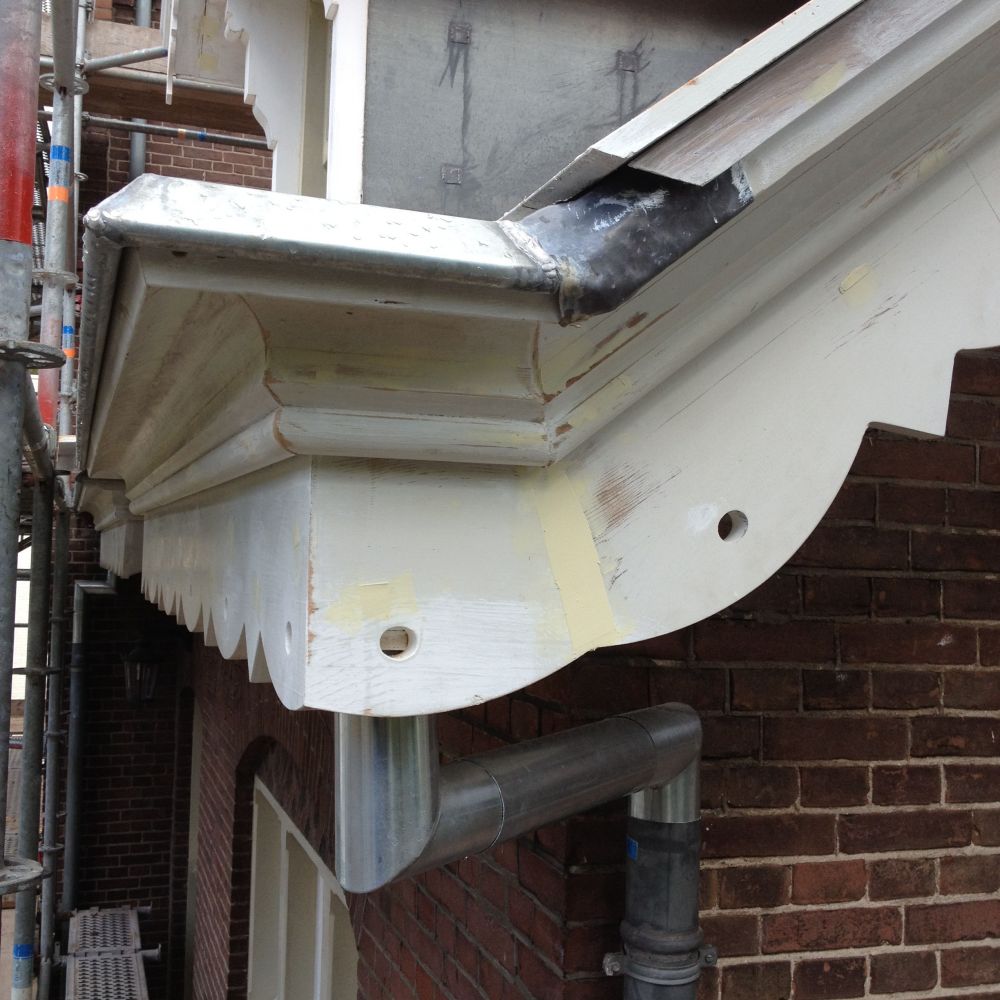 Renovatie dak lijstwerk Doornenburg