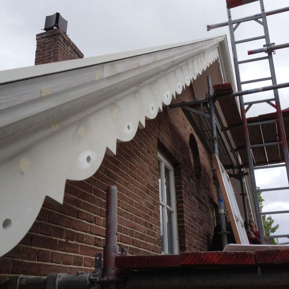 Renovatie dak lijstwerk Doornenburg