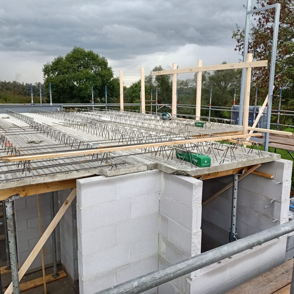 Nieuwbouw casco woonhuis (deel 1)