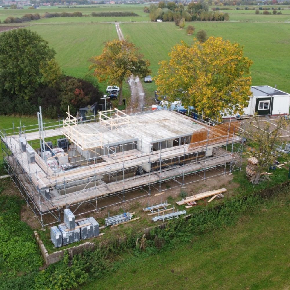 Nieuwbouw casco woonhuis (deel 1)