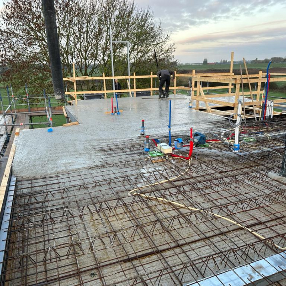 Nieuwbouw casco woonhuis (deel 1)