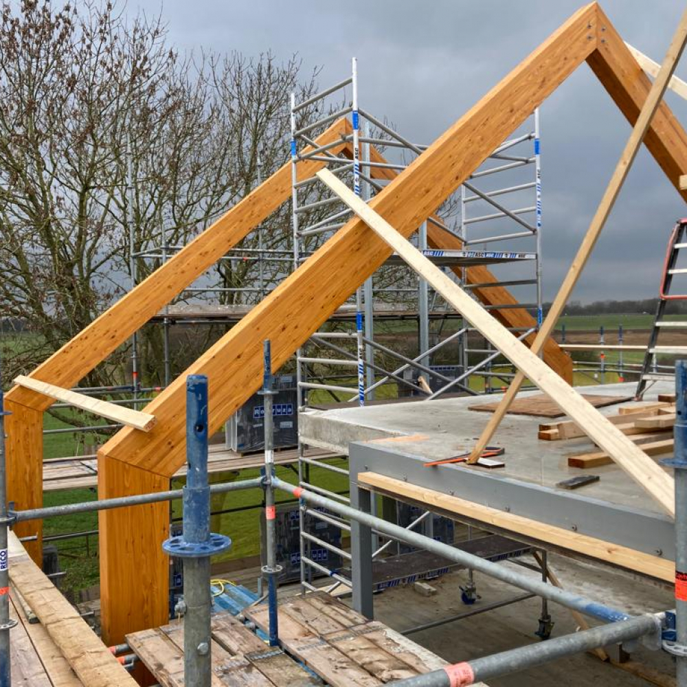 Nieuwbouw casco woonhuis (deel 1)