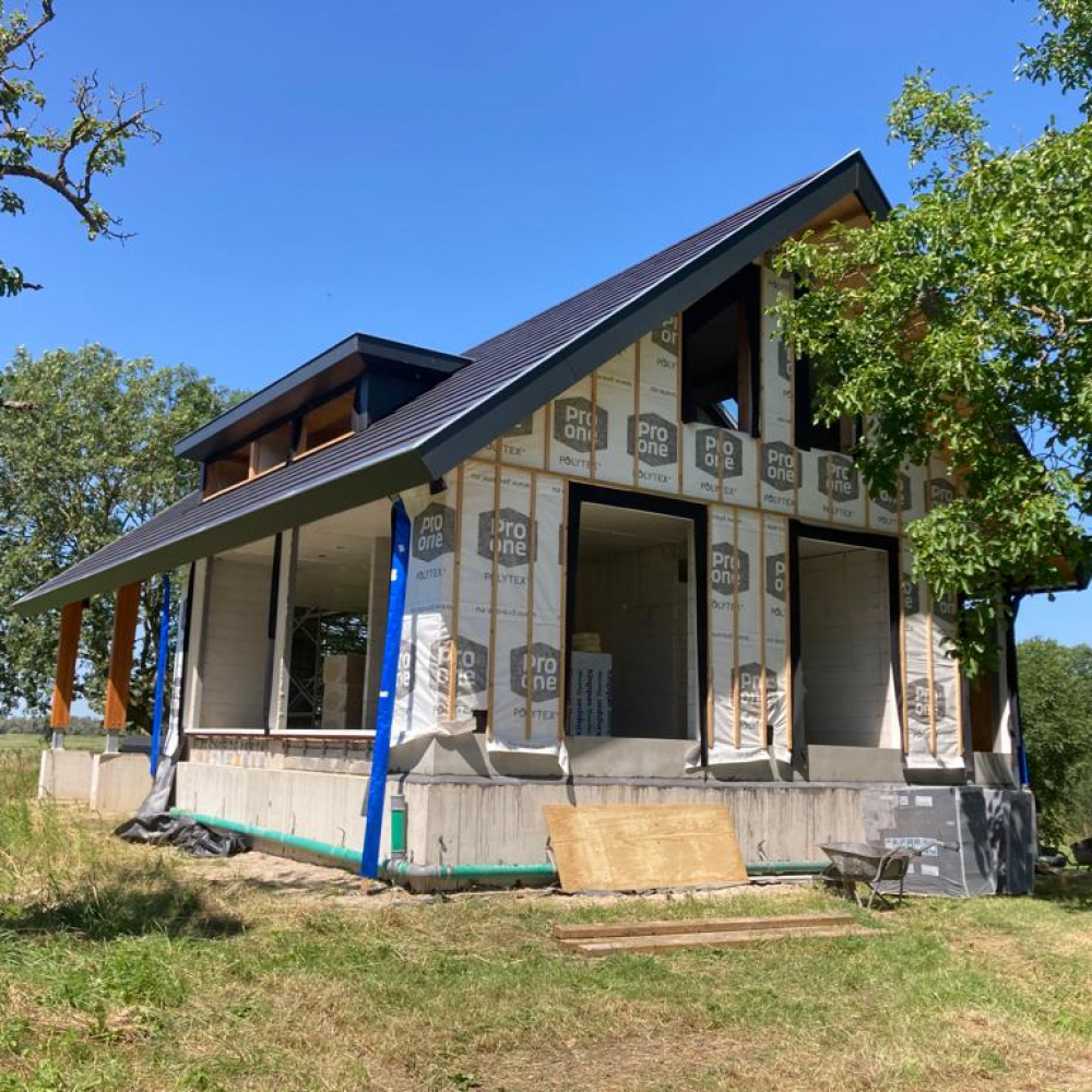 Nieuwbouw casco woonhuis (deel 1)