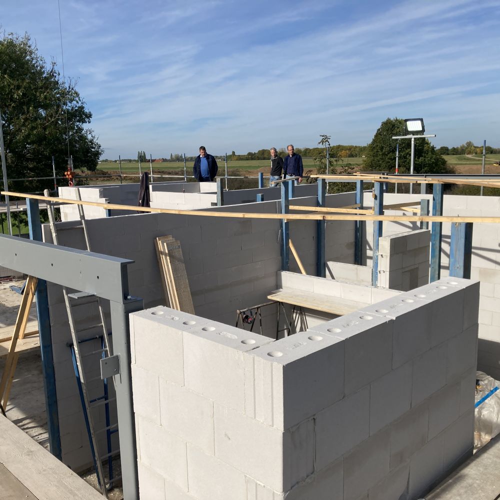 Nieuwbouw casco woonhuis (deel 1)