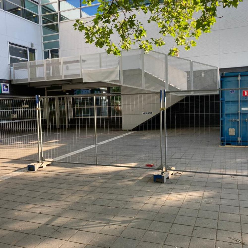 Nieuwe entree De Spil te Arnhem