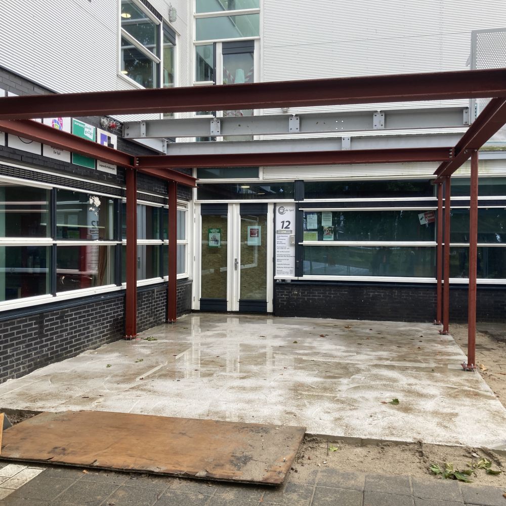 Nieuwe entree De Spil te Arnhem