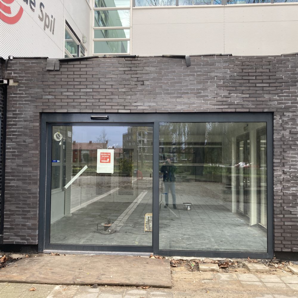 Nieuwe entree De Spil te Arnhem